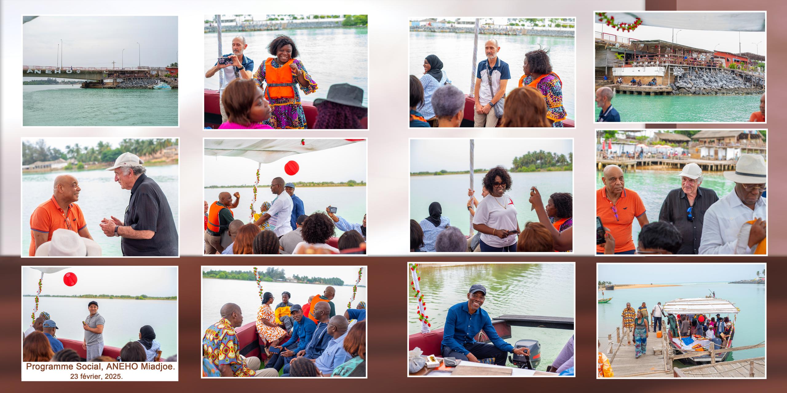 Programme social du congrès GIERAF/SOGAFE 2025 à Aného Miadjoé au Togo