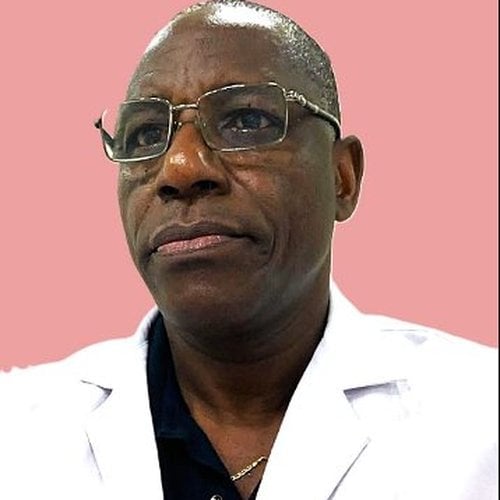 Portrait du Pr Justin MBOLOKO ESIMO, 5ᵉ président du GIERAF