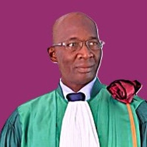 Portrait du Pr Founzégué Amadou COULIBALY, 6ᵉ président · en exercice du GIERAF